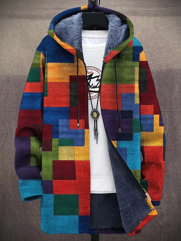 Delilah™ - Luxurious art-inspired zip-up hoodie