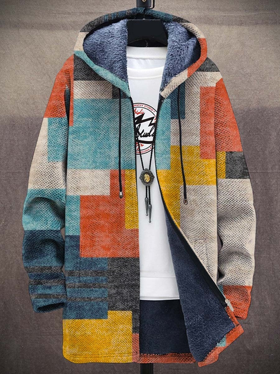 Delilah™ - Luxurious art-inspired zip-up hoodie