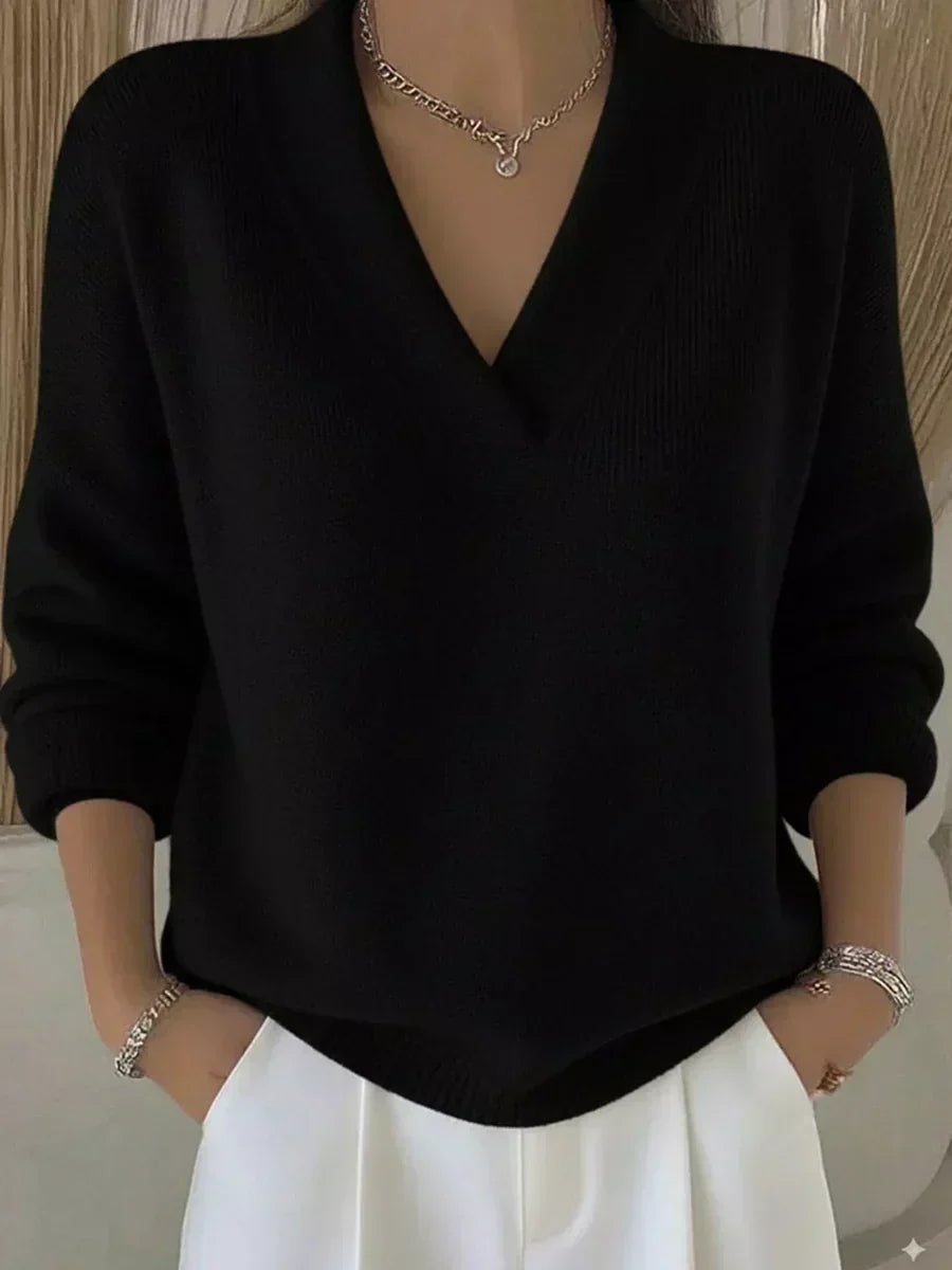 Violeta | Pull Oversize à Col en V