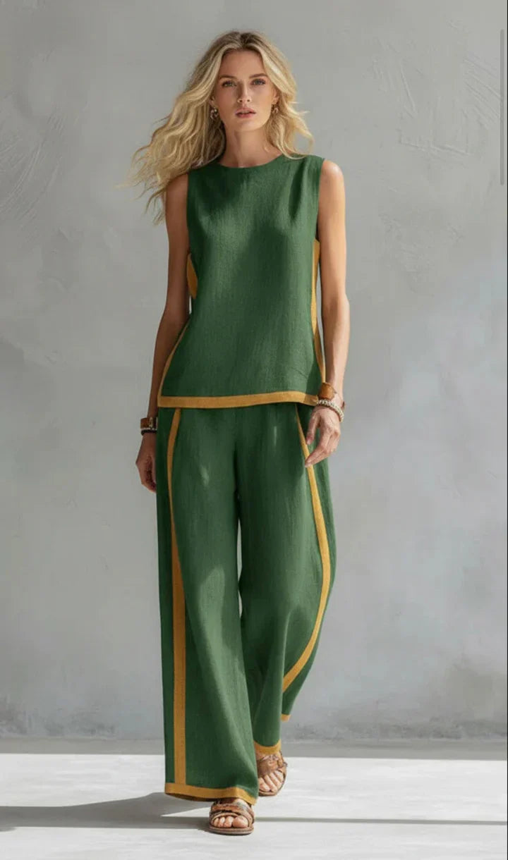 Leila | Stylish cotton suit
