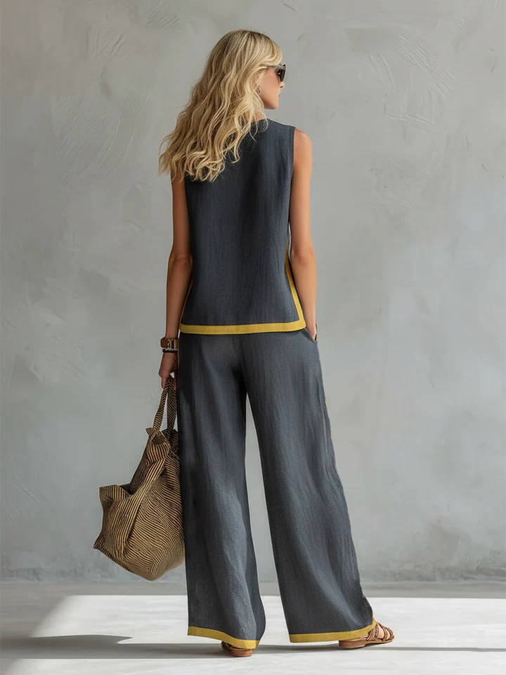 Leila | Stylish cotton suit