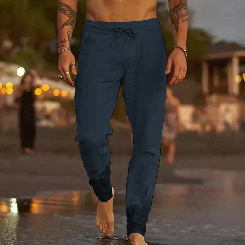 Mareno™ | Leichte Leinenhose