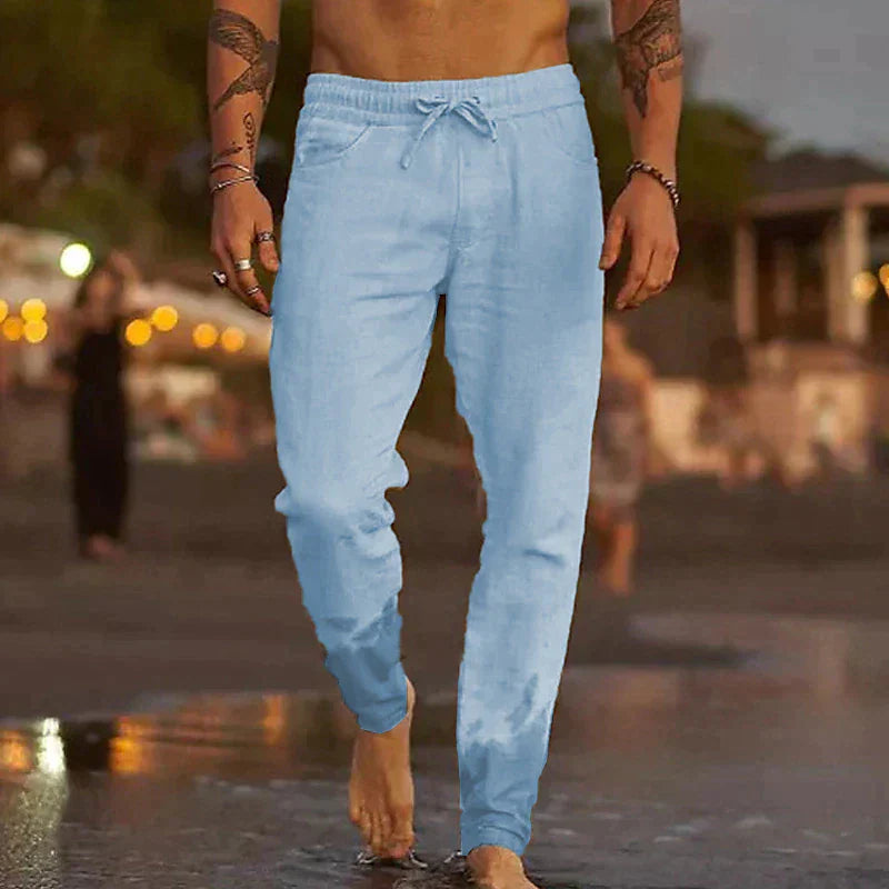 Mareno™ | Leichte Leinenhose