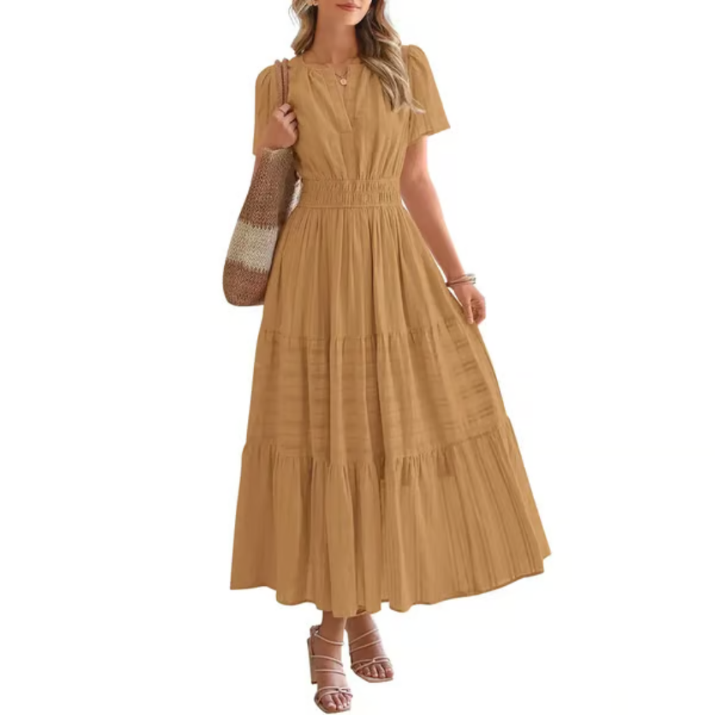 Elara – Luftiges Komfort-Maxikleid