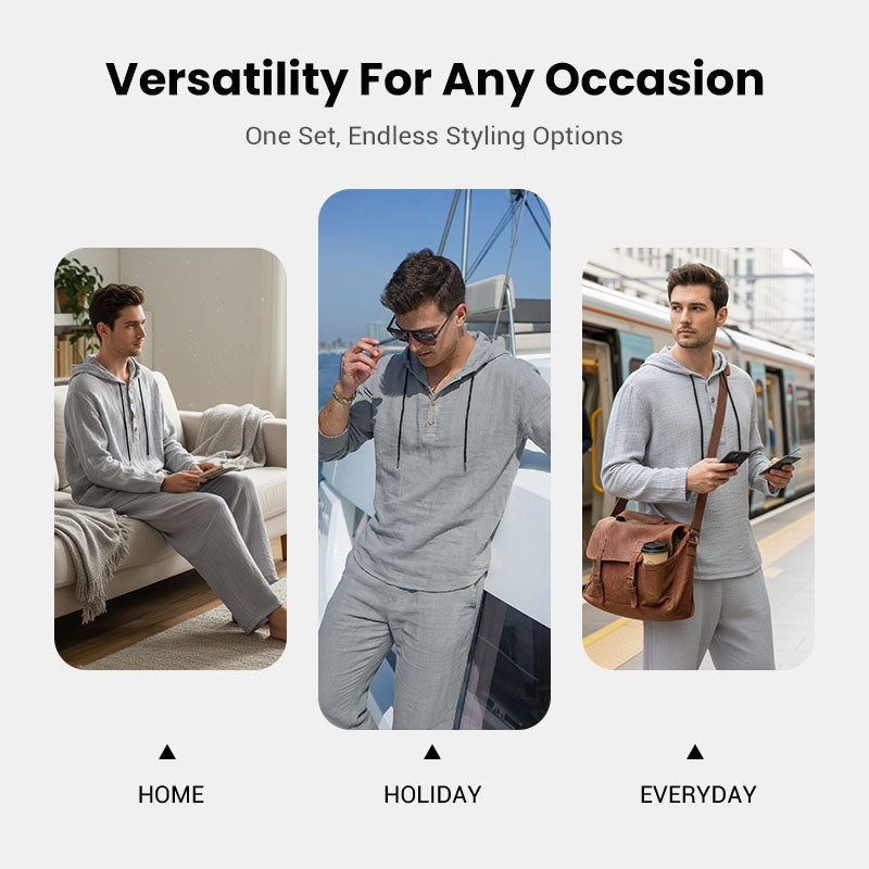 LinoSet™ – Leichtes Herren Sommer-Set