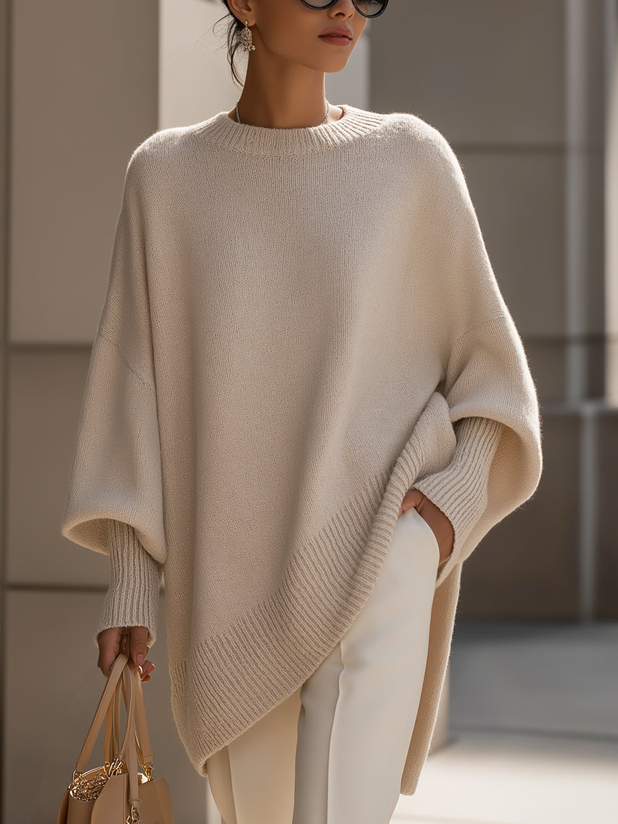 Isolde | Oversized Draped Sweater