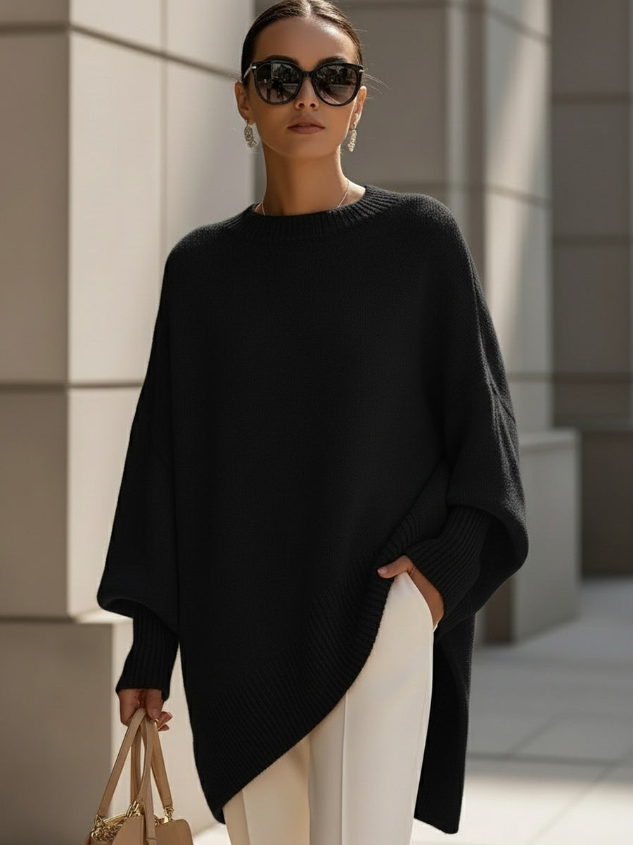Isolde | Oversized Draped Sweater
