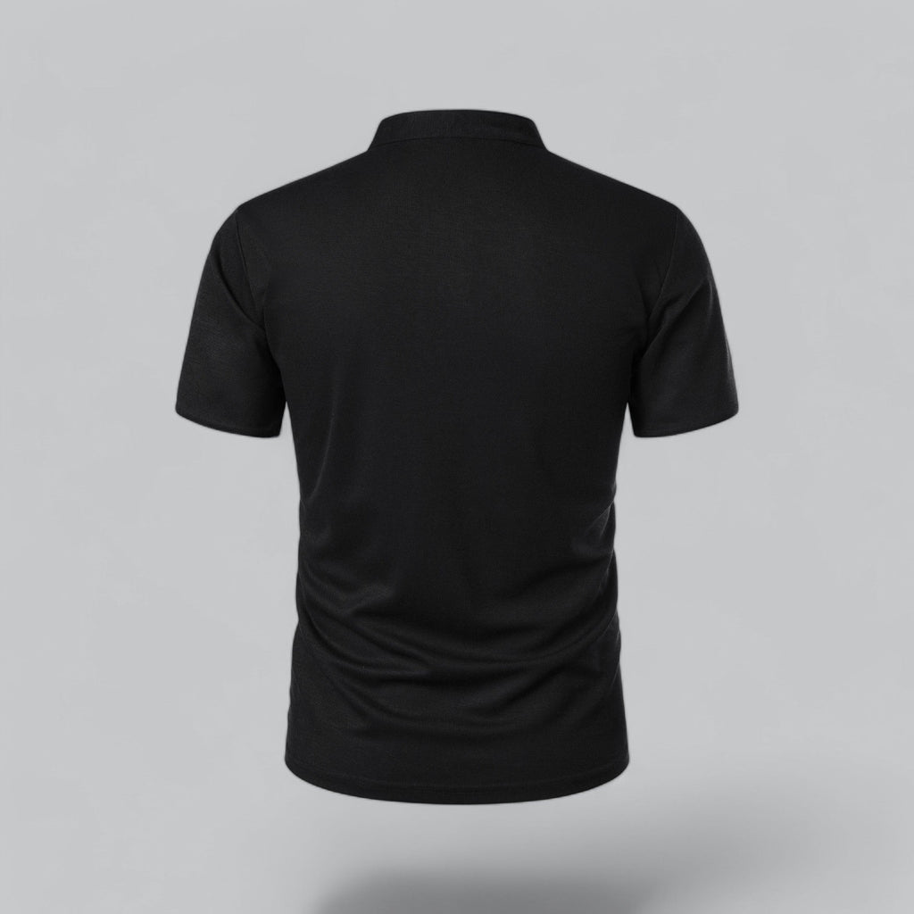 Arthur | Kragenloses Poloshirt