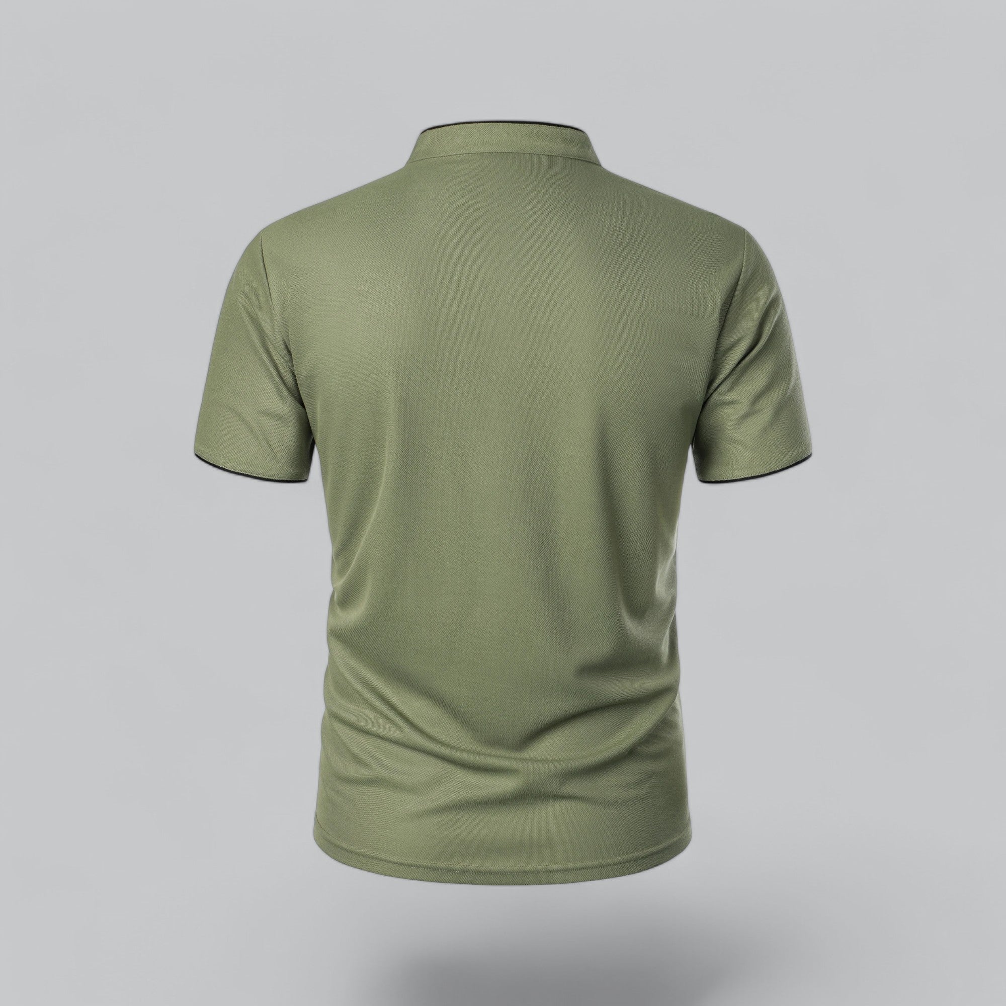 Arthur | Kragenloses Poloshirt
