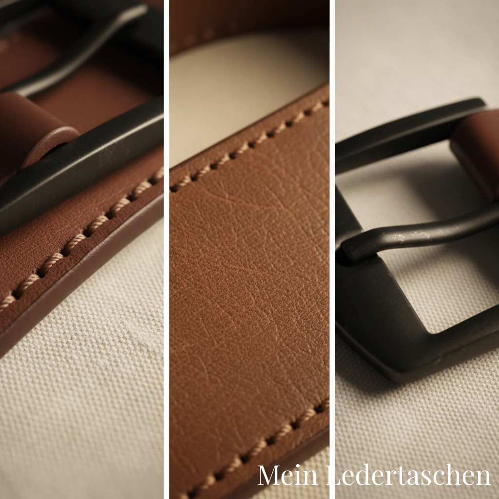 Milan leather belt