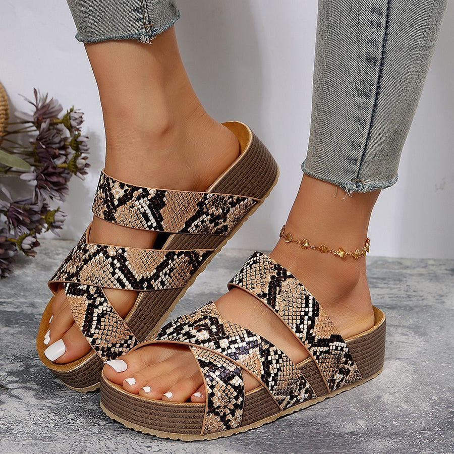 Elegante Geflochtene Sandalen von Valérie