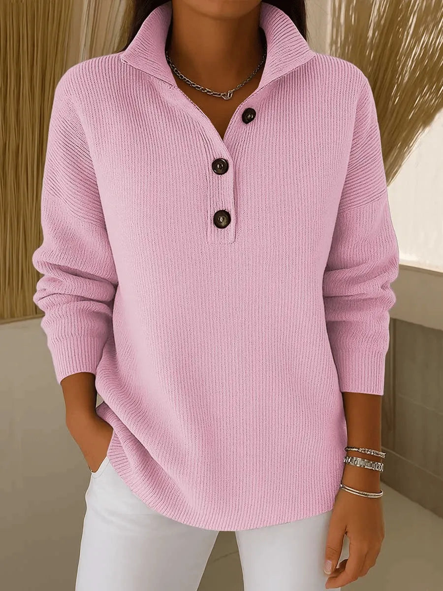 Amparo | Polo en Jersey à Col en V