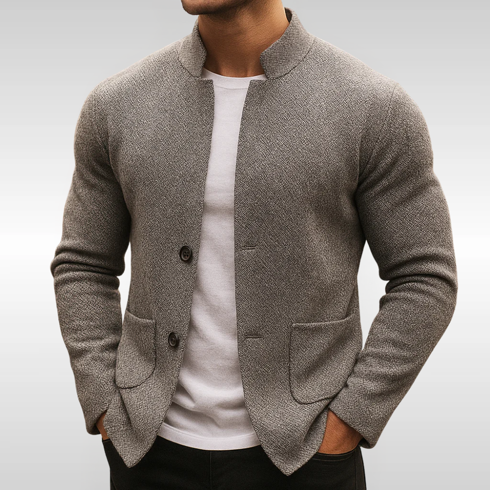 Harrington cardigan for relaxed spring days