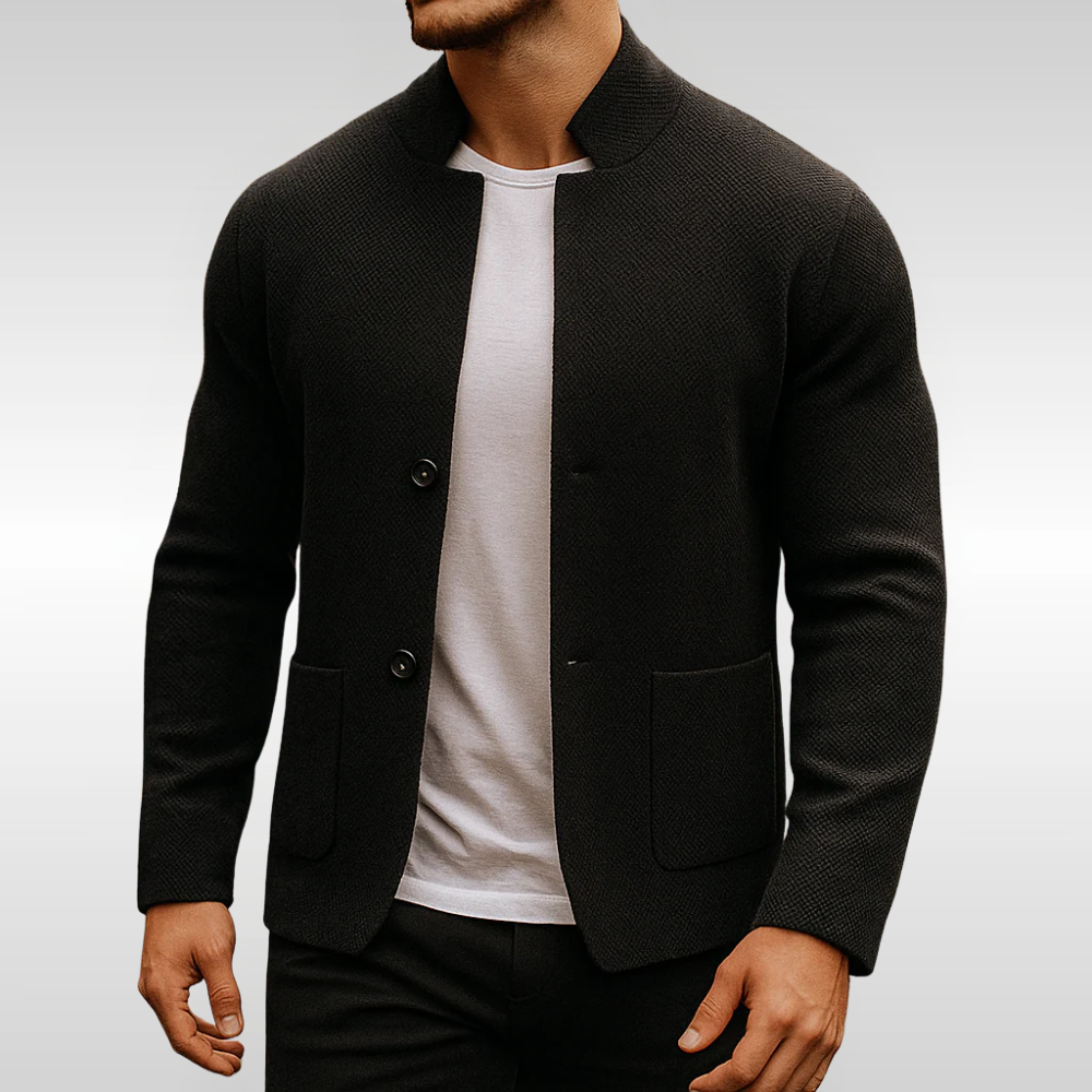 Harrington cardigan for relaxed spring days