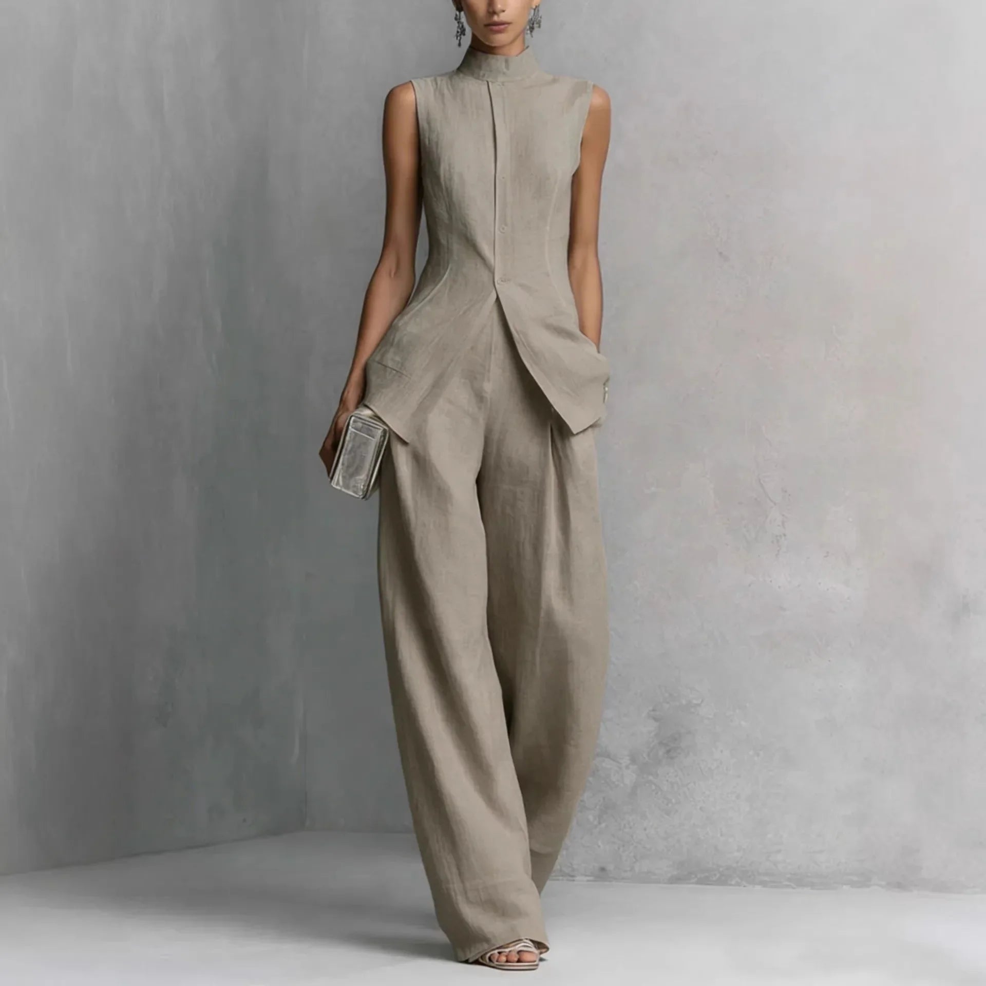 Two-piece leisure set for spring/summer
