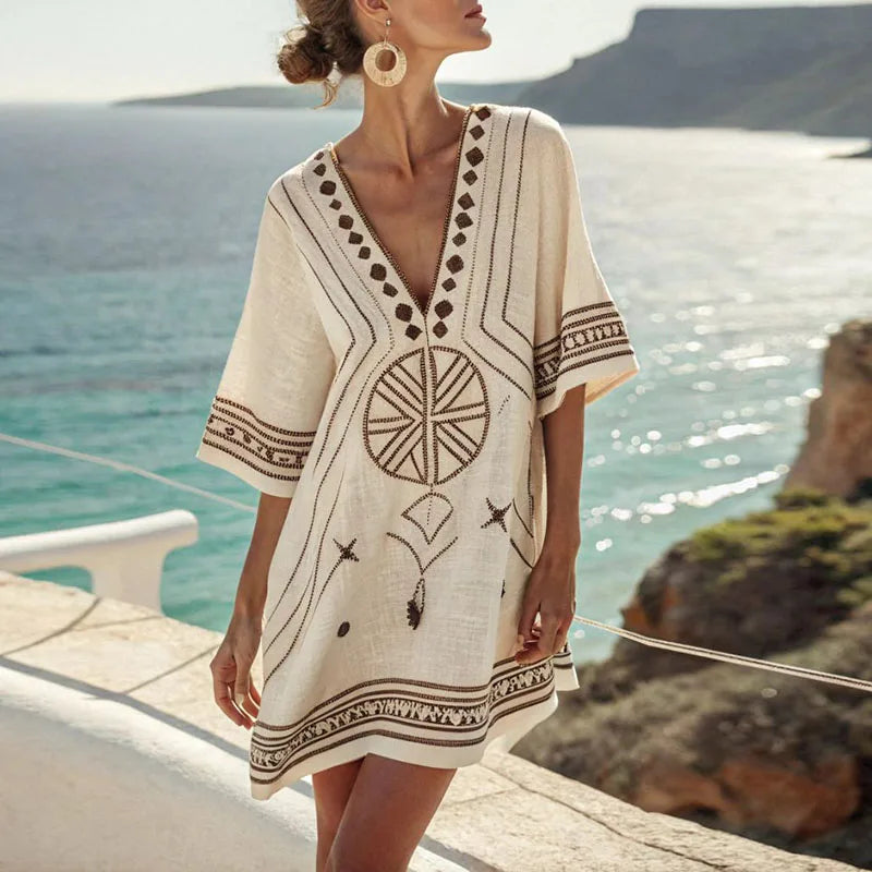 Danique - Elegant Abito da Spiaggia for a Look Estivo Stile