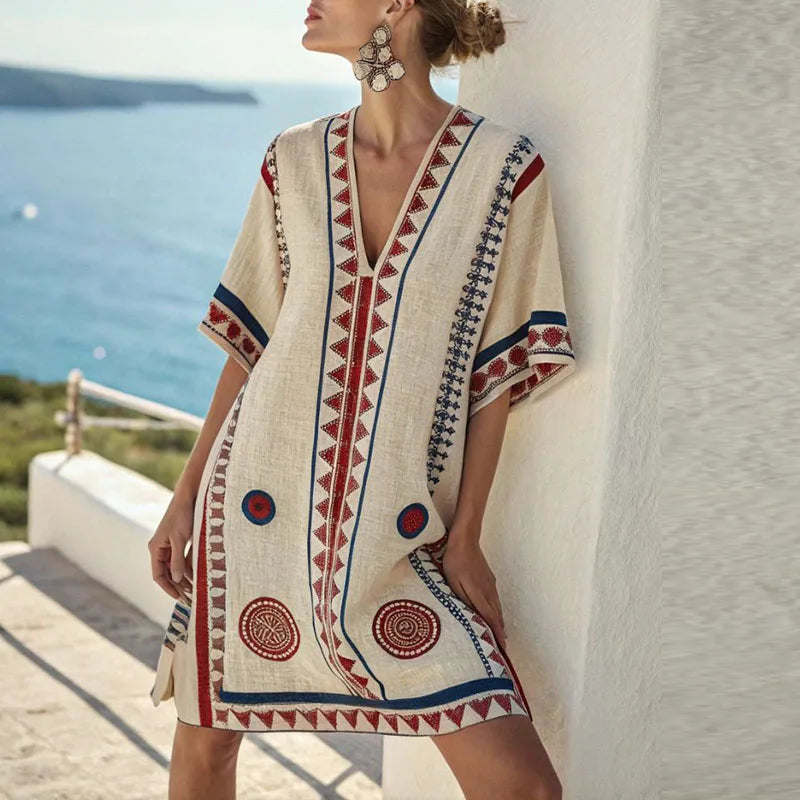 Marit - Elegant Vestito da Spiaggia for one Estivo Style