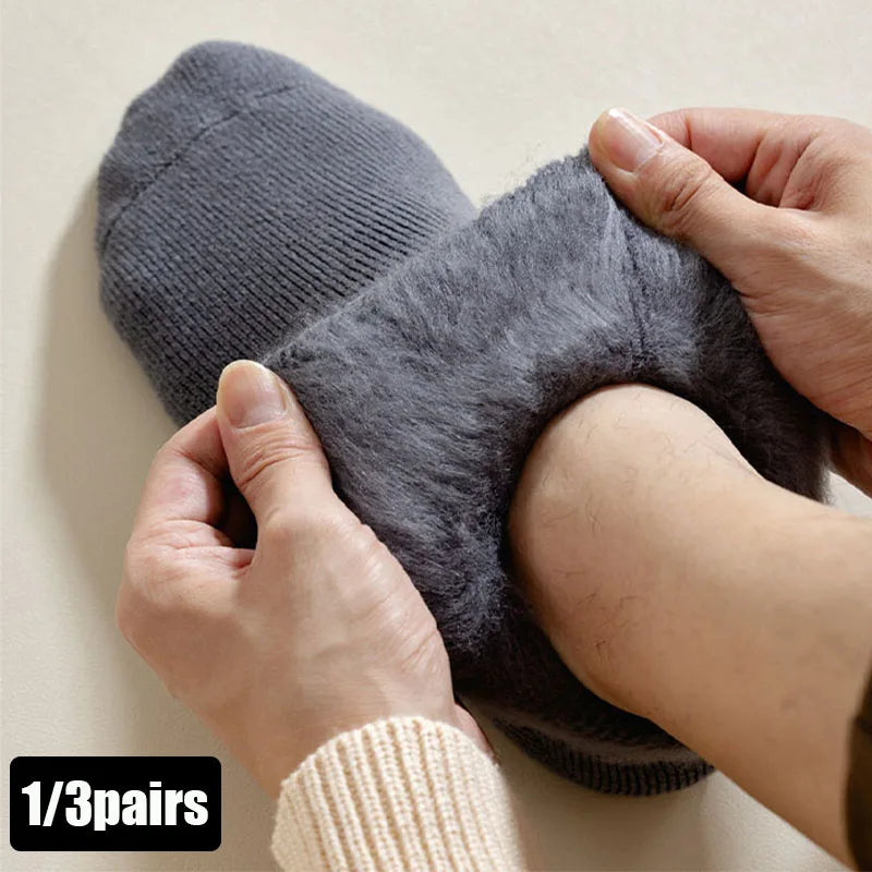 chaussettes thermiques unisexes d'hiver