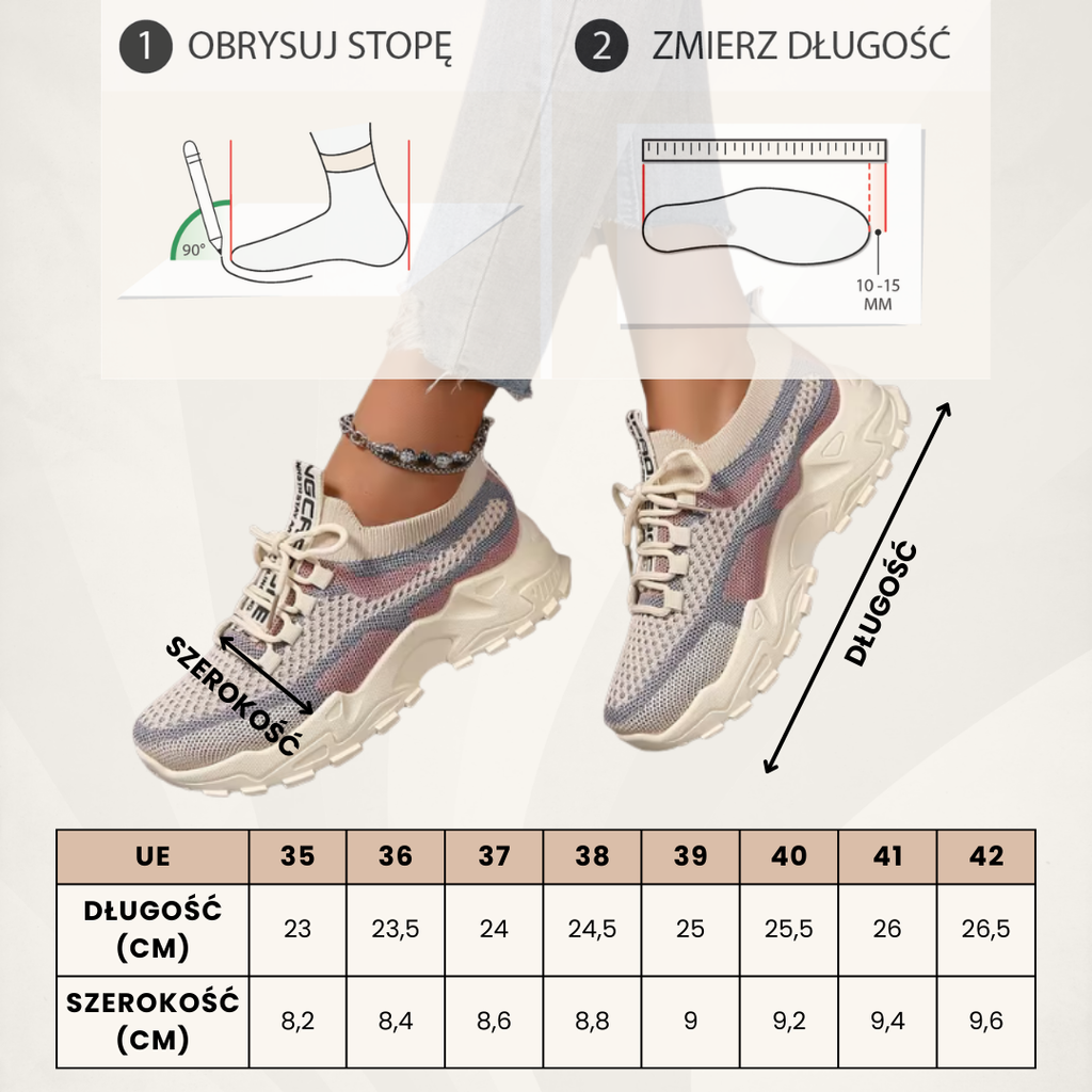 WolkenStep™ – women's breathable sneakers for all-day comfort