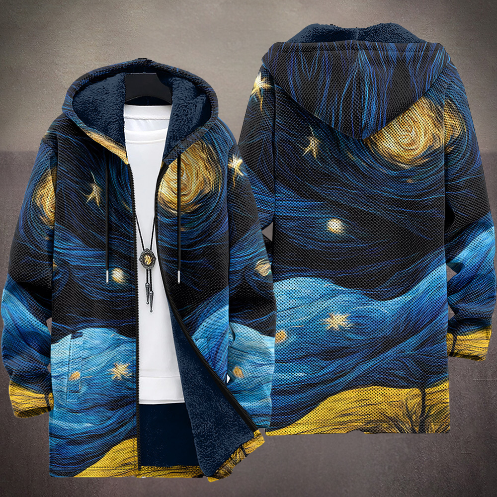 Waverley™ - Luxurious art-inspired zip-up hoodie