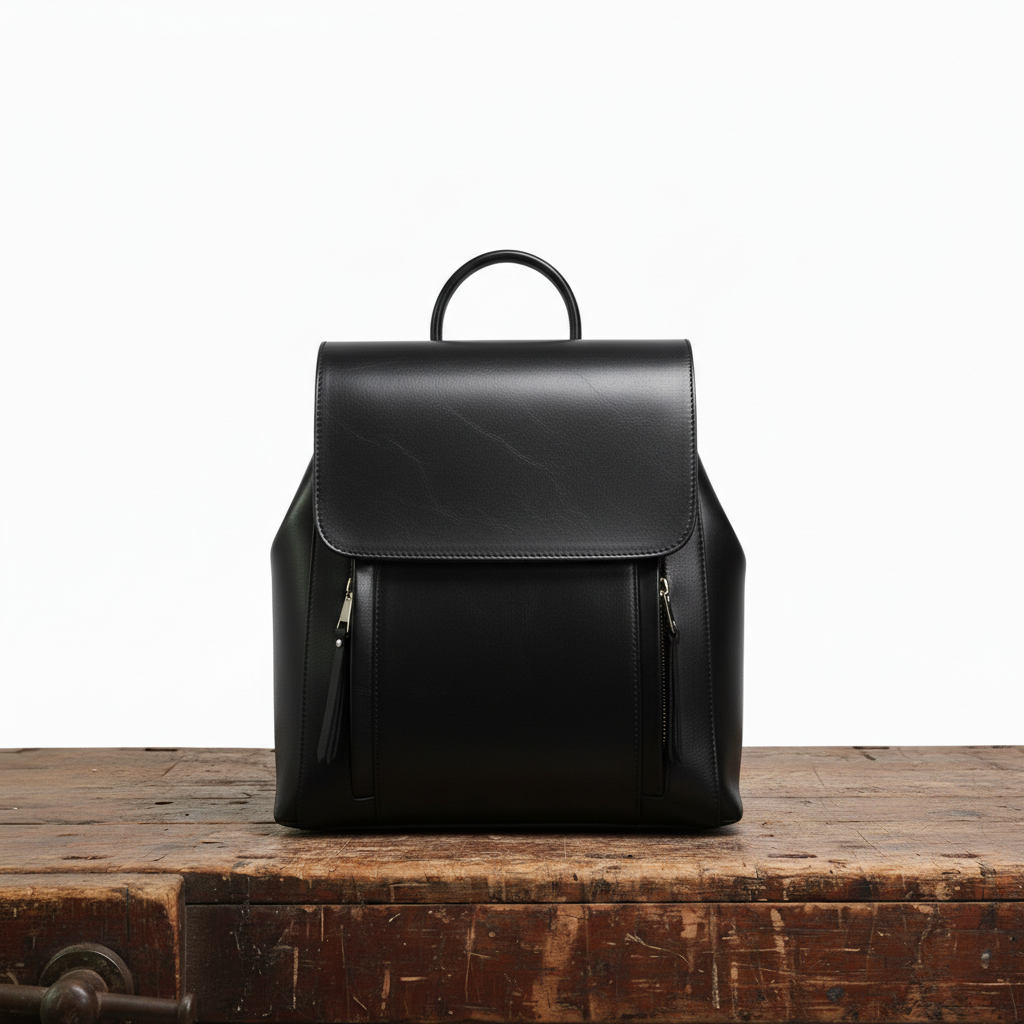 Theo leather backpack
