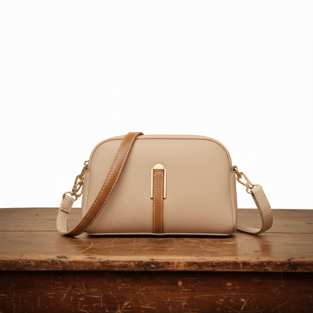 Mila leather shoulder bag