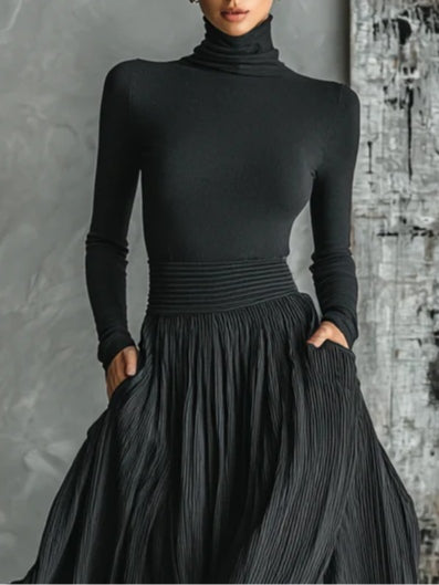 Eve™ || Elegant set with pleated skirt