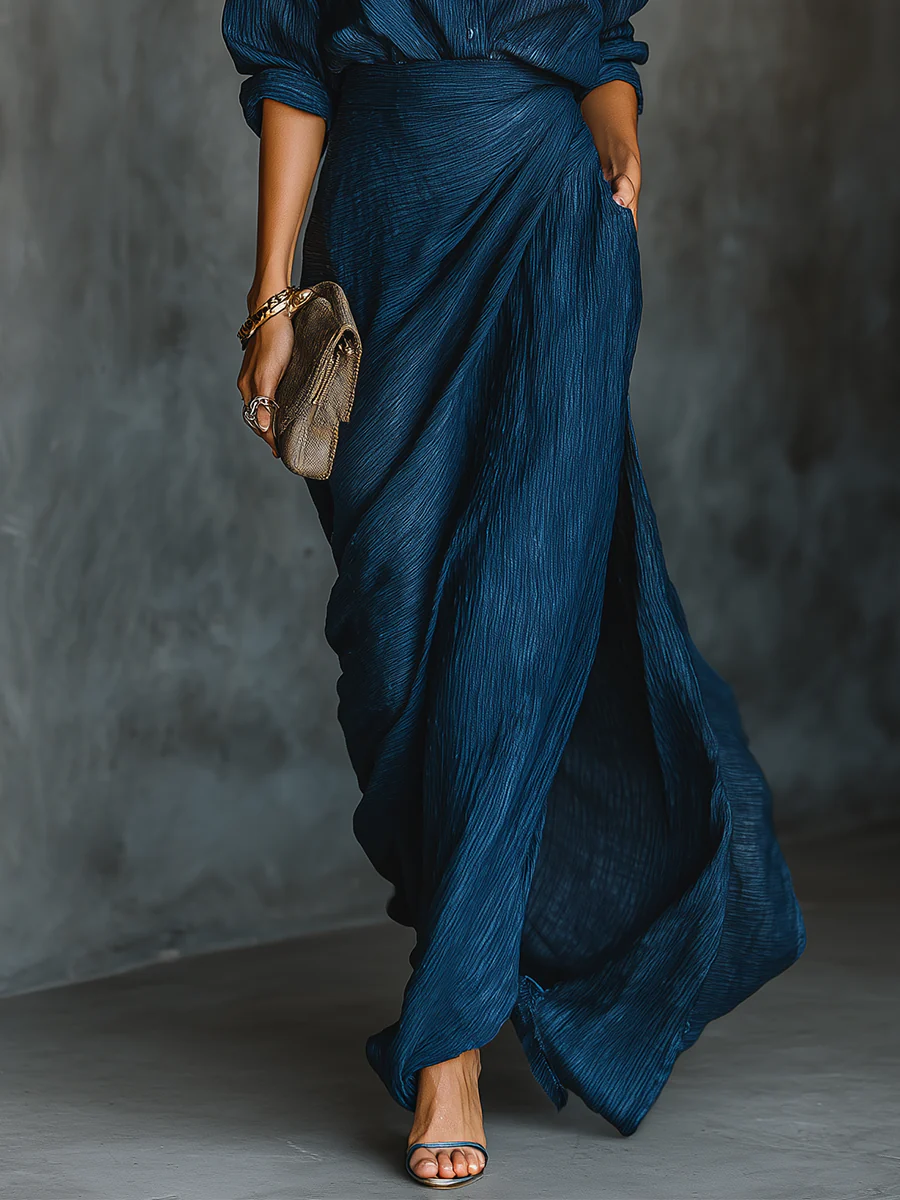 Sara™ || Elegant set with a long skirt
