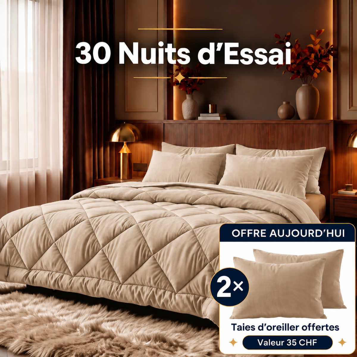 LUNA – Couette tout-en-un sans housse