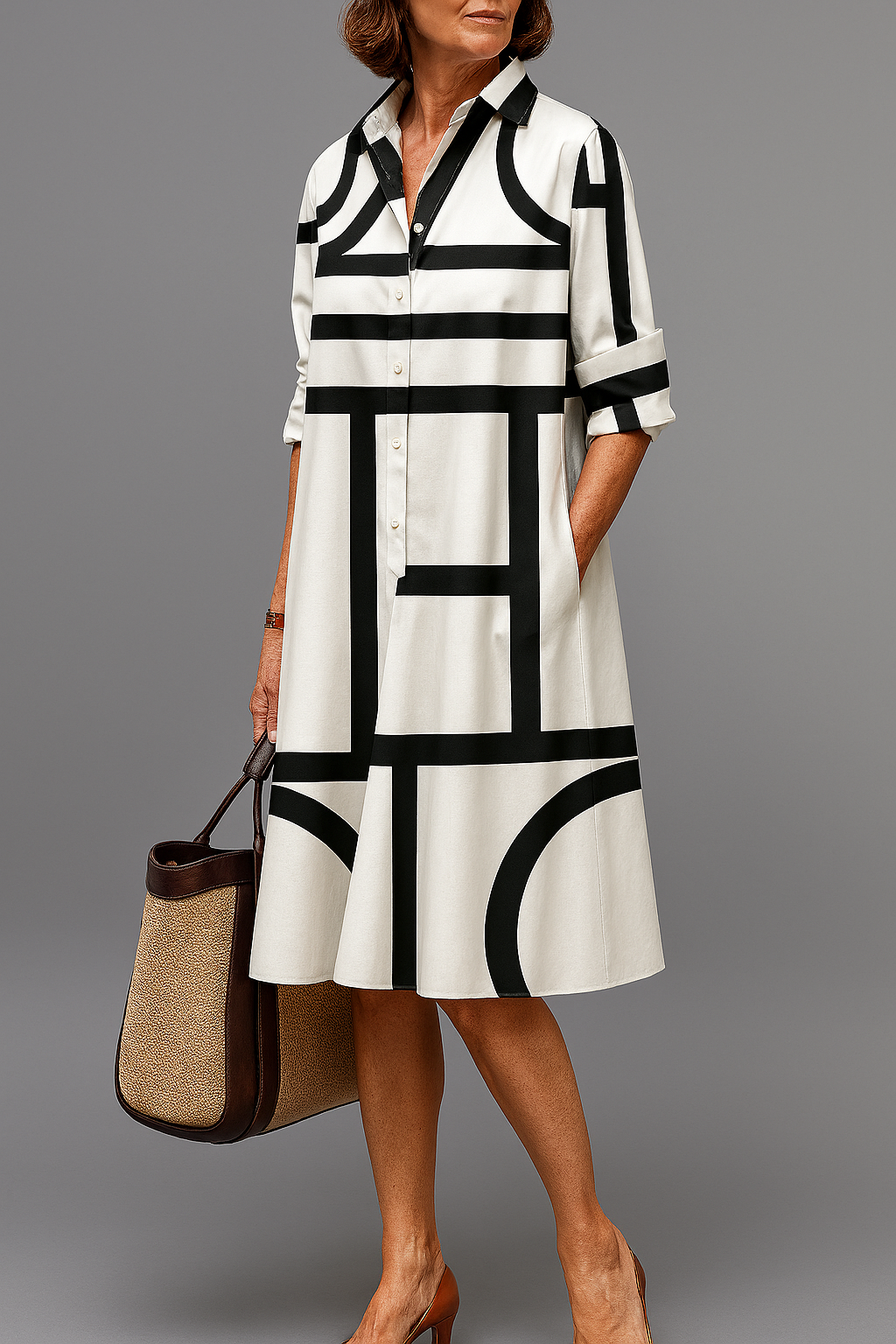 Ellie™ | Elegant midi dress