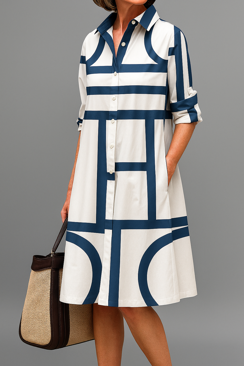Sienna™ | Elegant midi dress