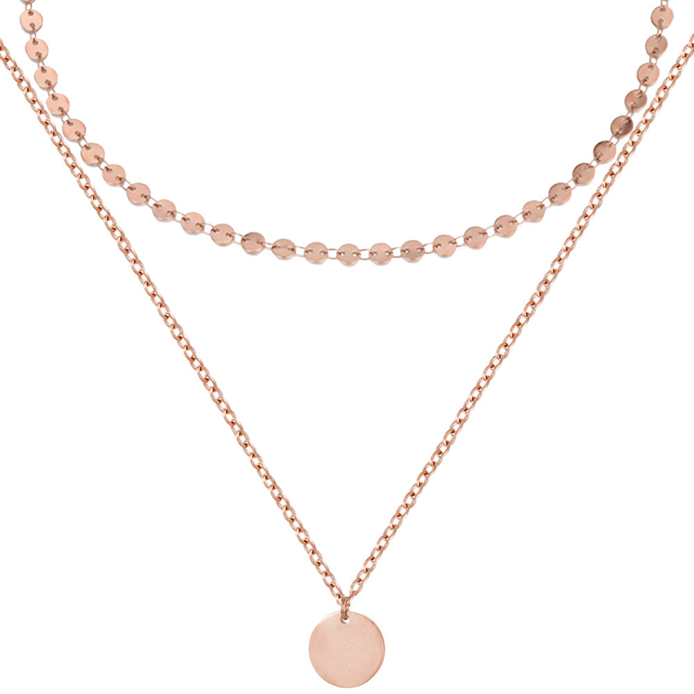 BonnyBoho Necklace Set Rose