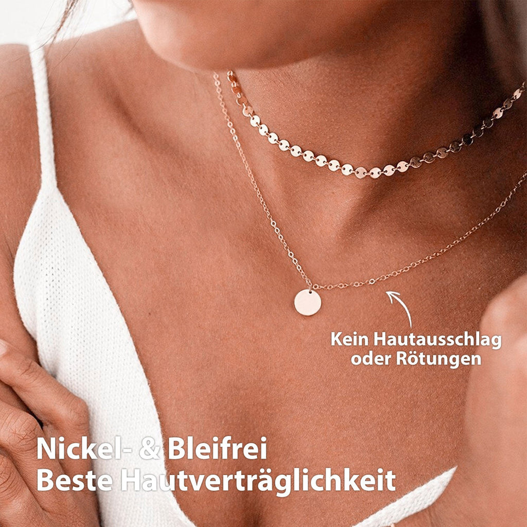 BonnyBoho Necklace Set Rose