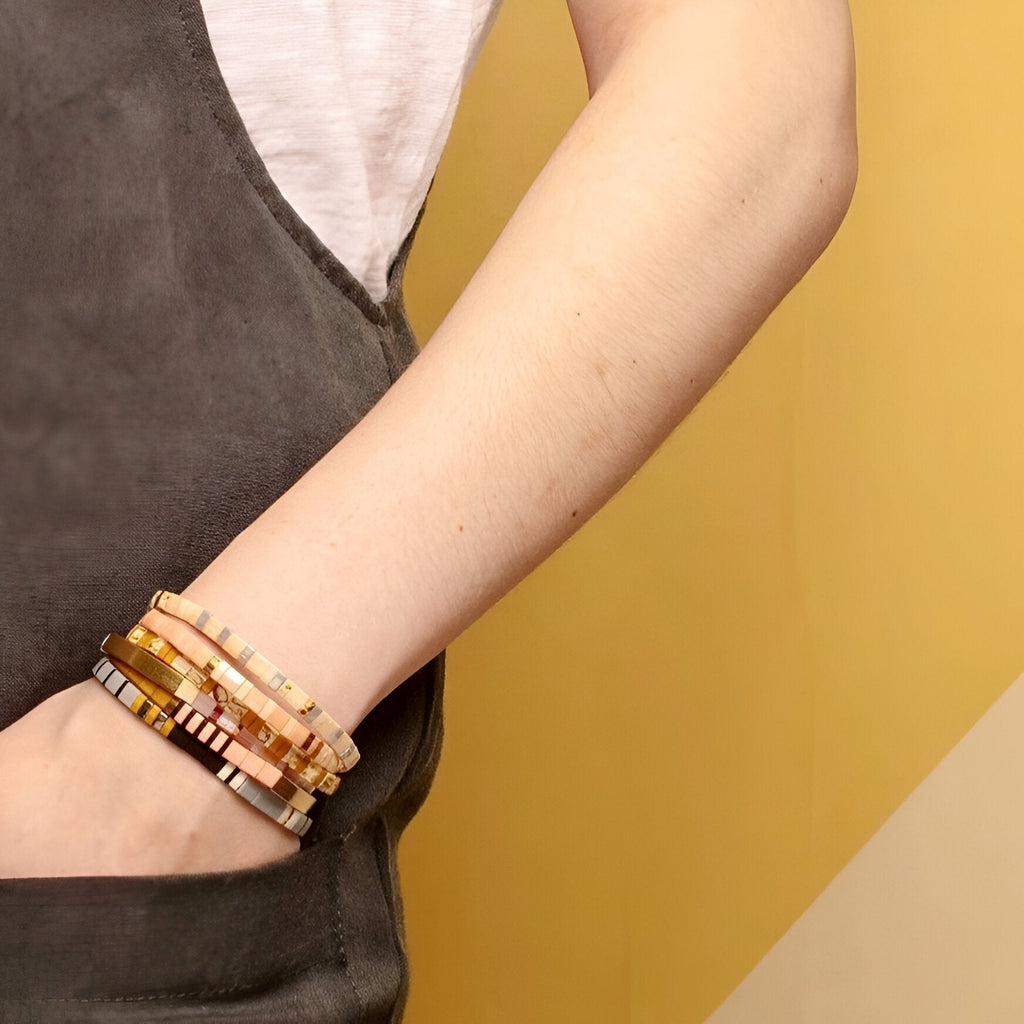 AozoraGold™ Perlenarmband