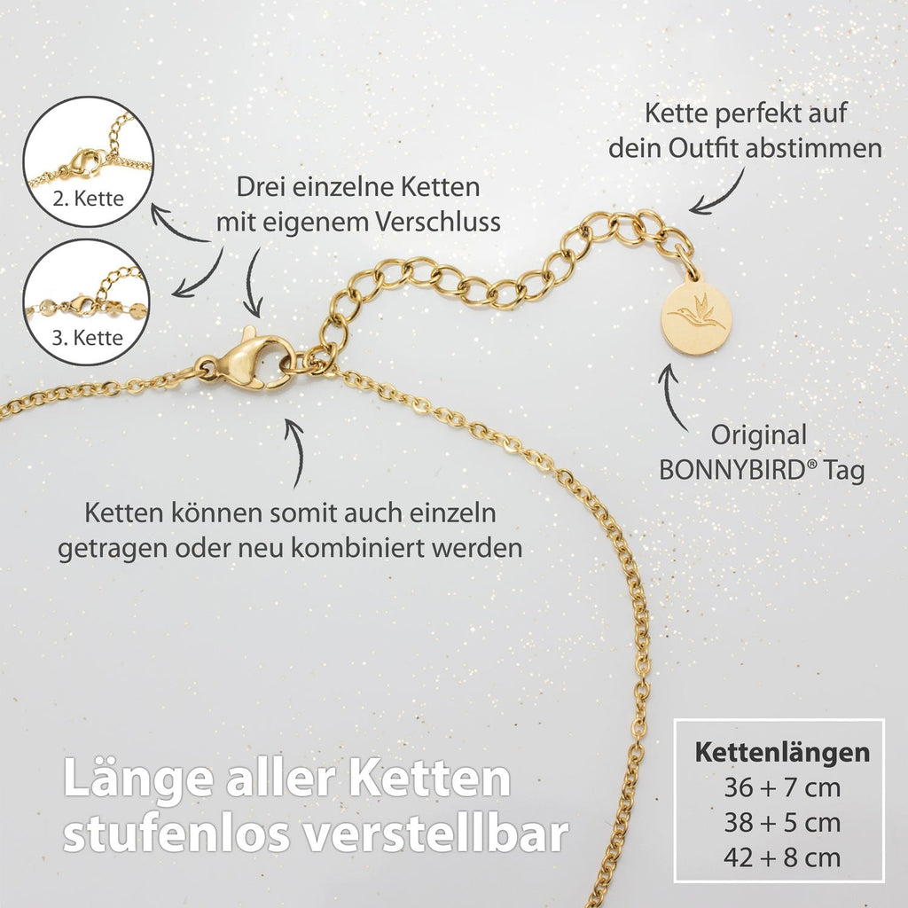 Bundle: BonnyBoho + BonnyDots Necklace Set Gold