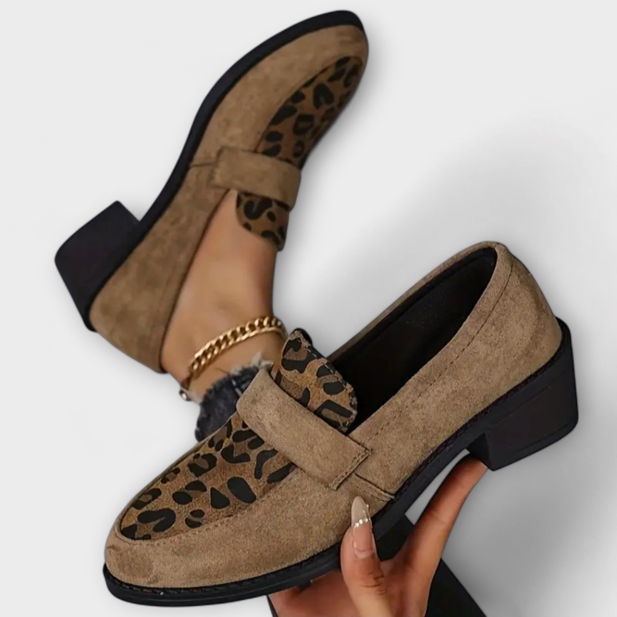Aurora | Elegant women's shoes in a leopard design