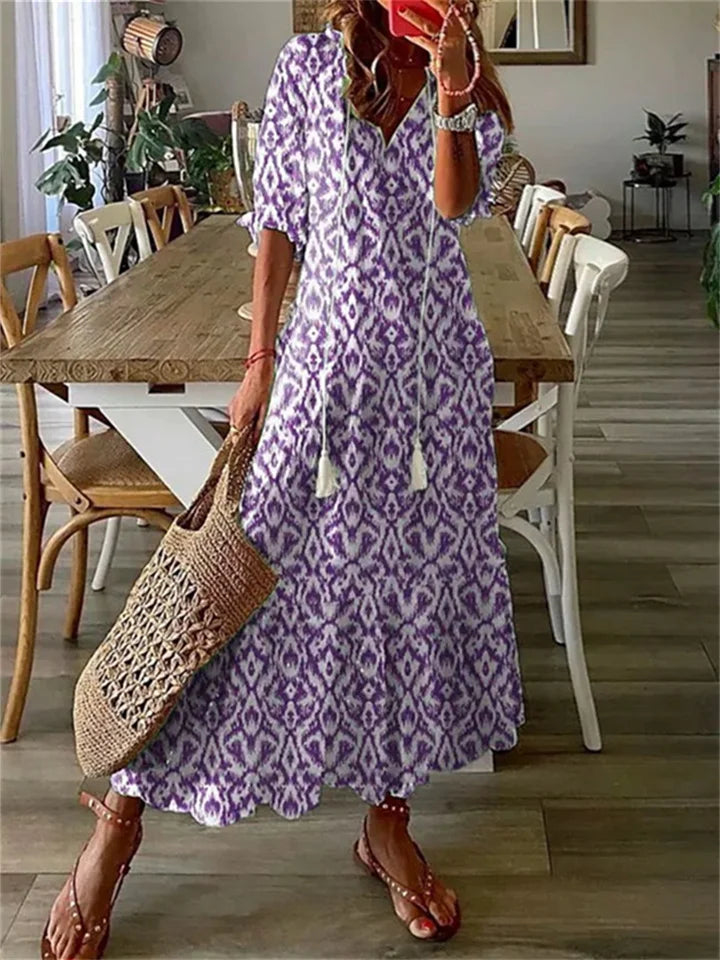 Solviana™ | Luftiges Maxikleid