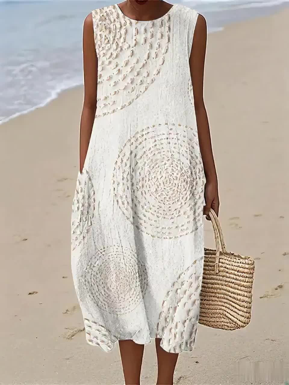 Oplena – Casual sleeveless dress