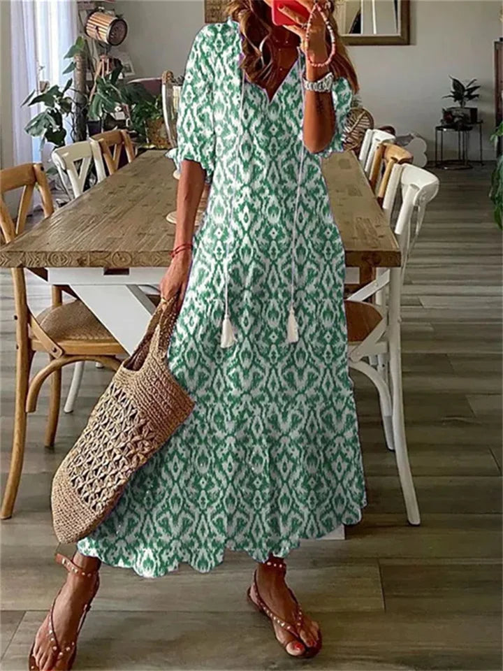 Solviana™ | Luftiges Maxikleid