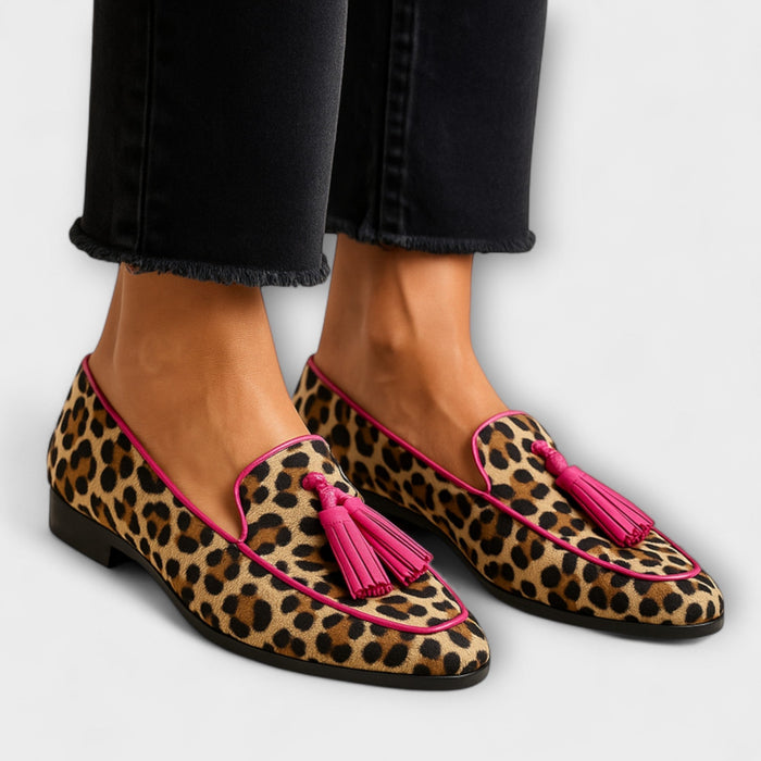 Aurora - slippers with tassels