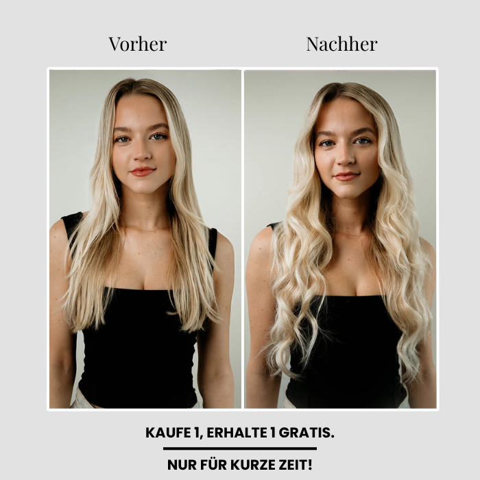 Steinsee hair extensions – volume in 30 seconds