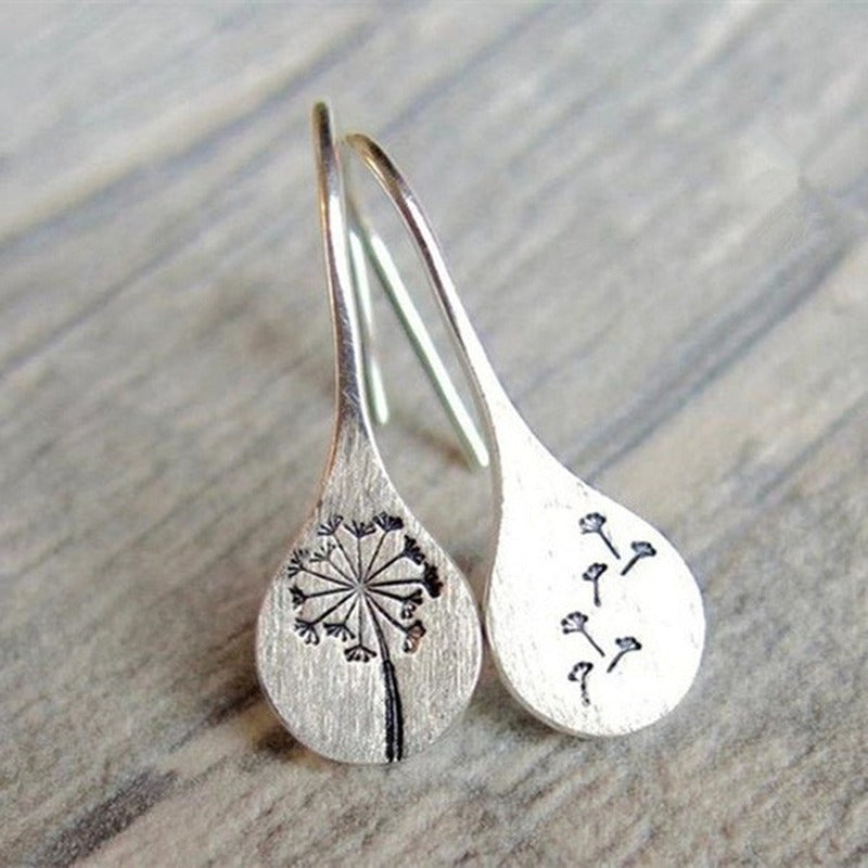 Boucles d'oreilles faites main en argent sterling 925