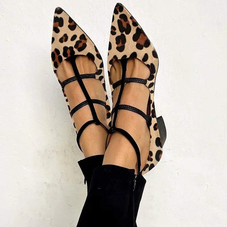 Lunavia™ - Elegante Stiefeletten mit Leopardenmuster
