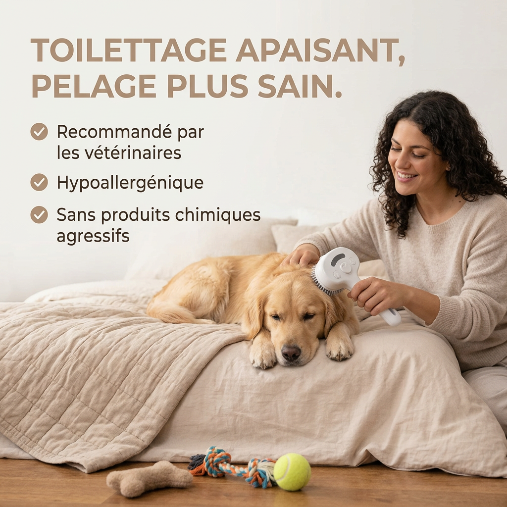 PiloFresh™ | Brosse Nettoyante & Anti-Poils