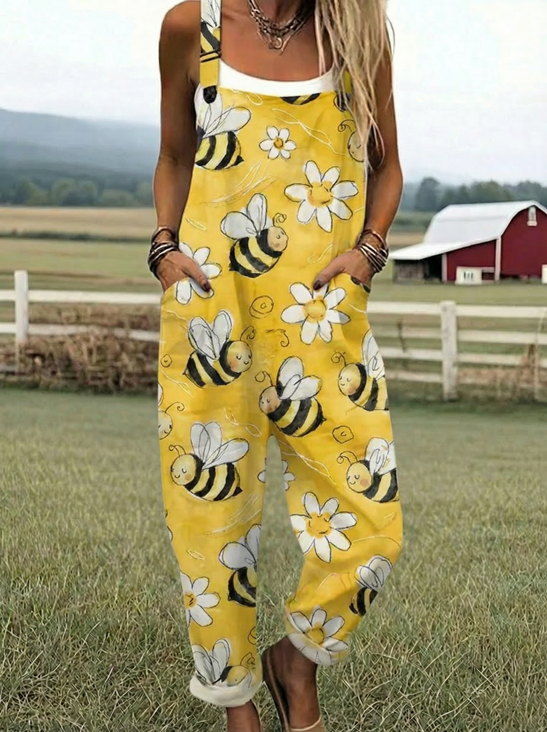 LS™ | Overall Comfortvole with Stampa