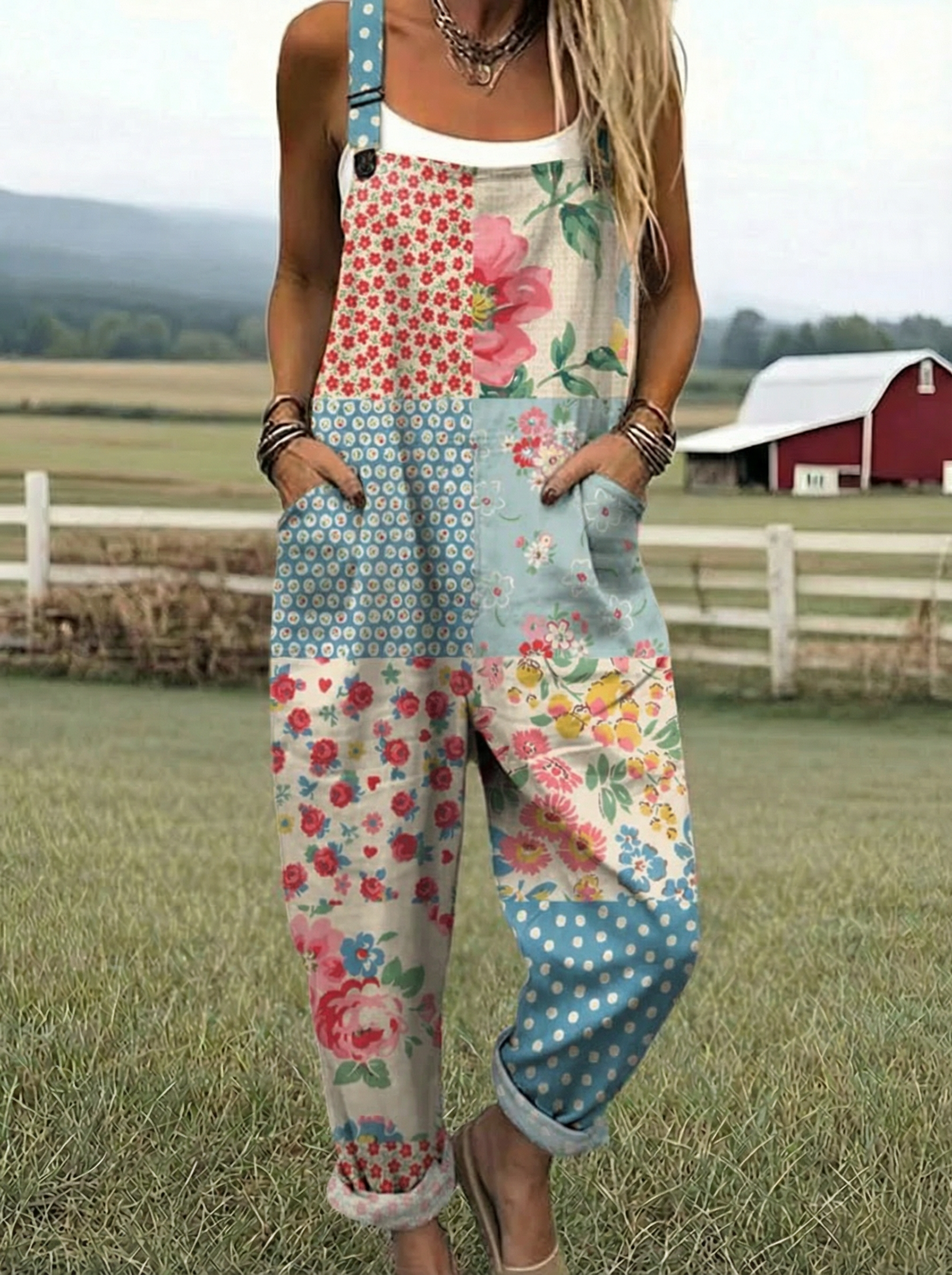 Emily | Tuta Patchwork Blossom