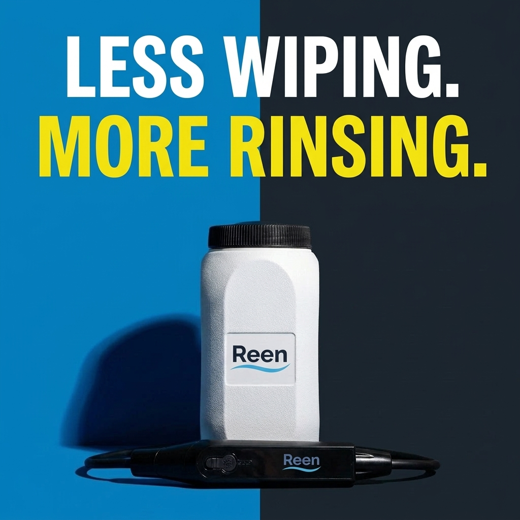 A real bidet experience - no installation required