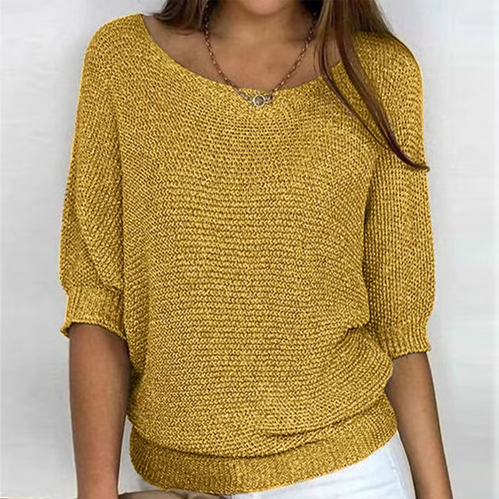 Comfort sweater 3/4
