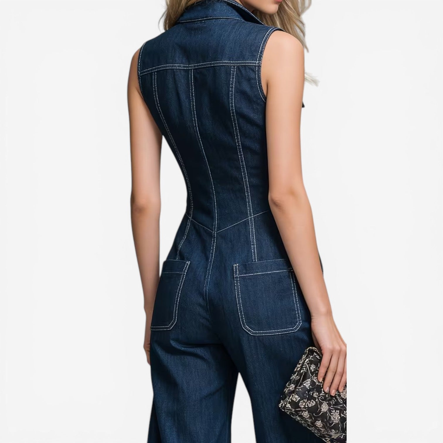 Sharon™ Denim Bodysuit