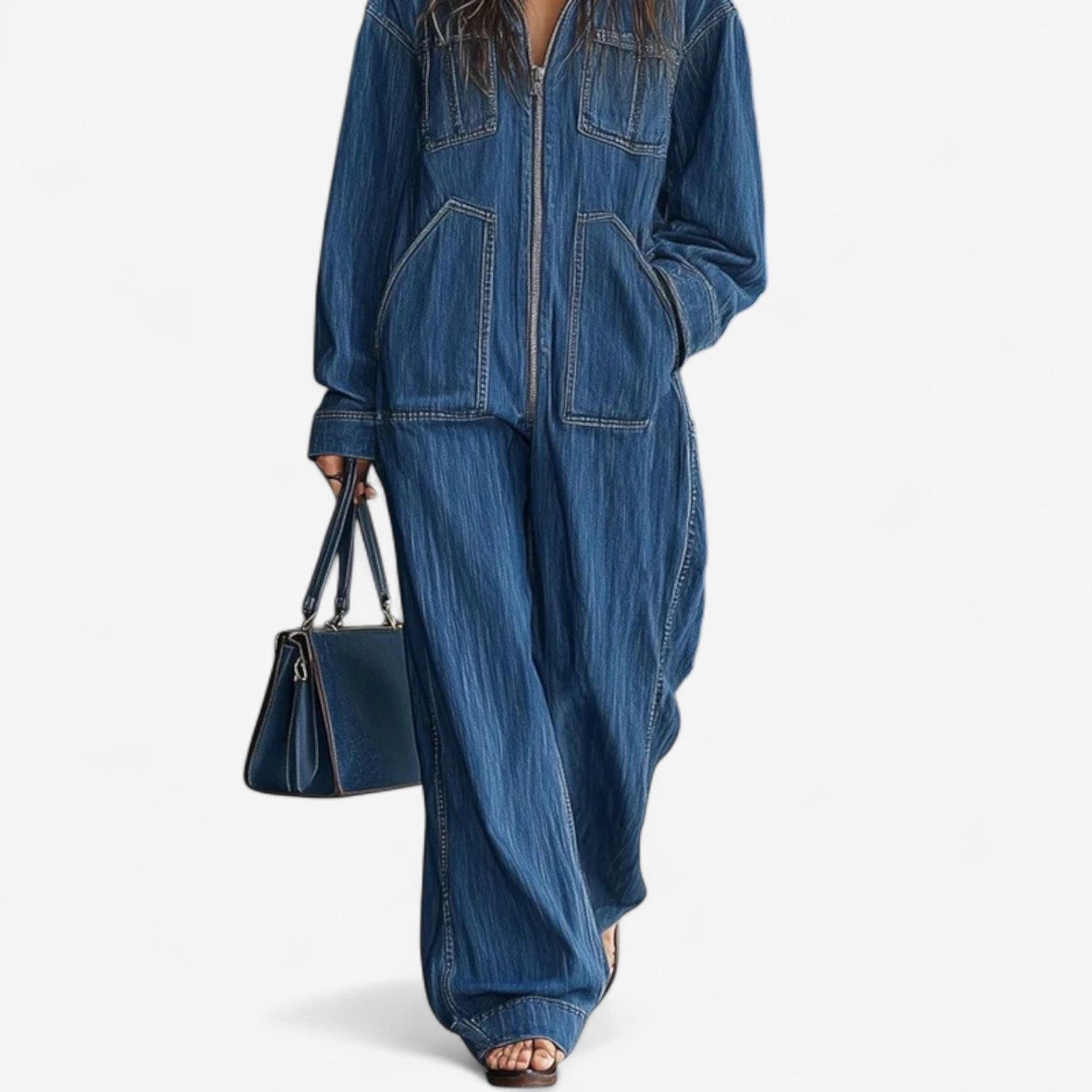 Zahide™ denim jumpsuit